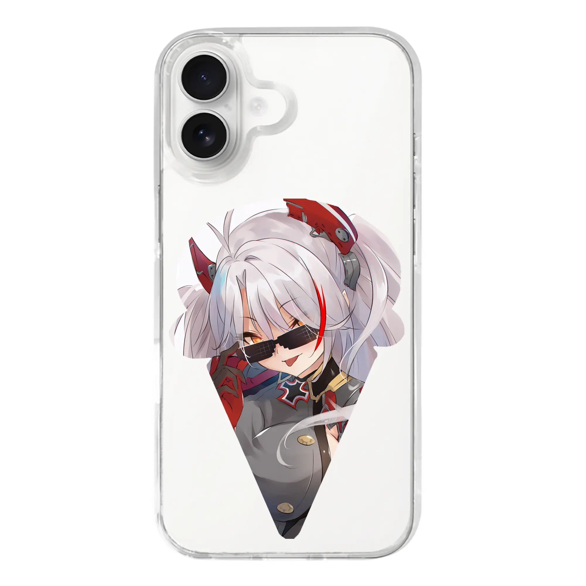 アズールレーン グッズ,プリンツ・オイゲン - iPhone 17シリーズ 透明スマホケース – 薄型・耐衝撃・精密フィット保護カバー